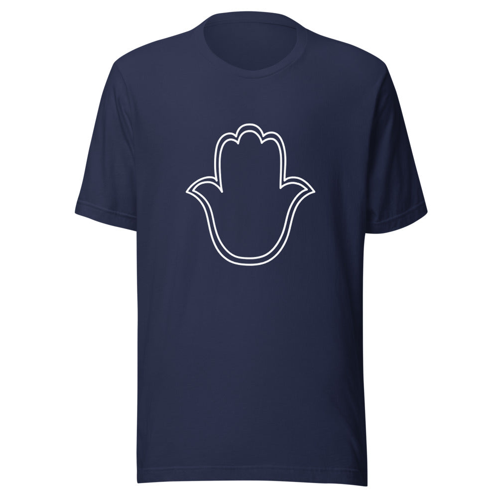 Hamsa Outline - Unisex t-shirt