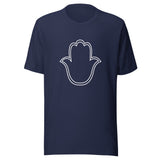 Hamsa Outline - Unisex t-shirt