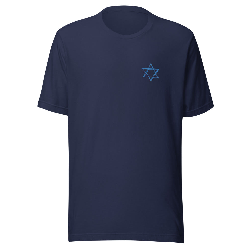 Star of David Sketch - Unisex T-shirt