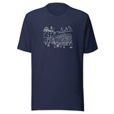 Western Wall Sketch - Unisex T-shirt
