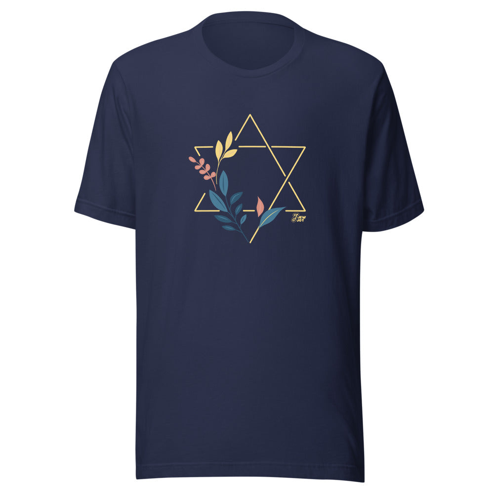 Star of David Nature - Unisex T-shirt