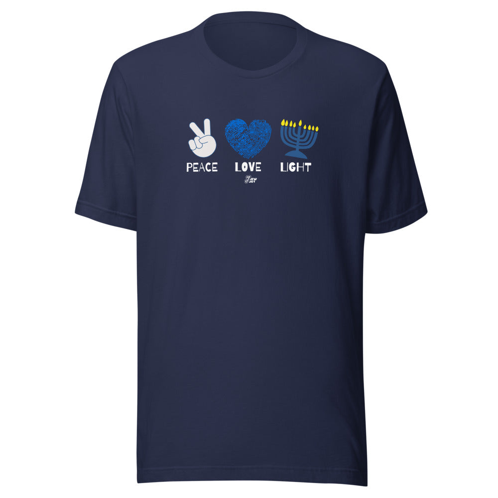 Peace Love Light 2 - Unisex T-shirt