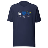 Peace Love Light 2 - Unisex T-shirt