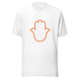 Hamsa Outline - Unisex t-shirt