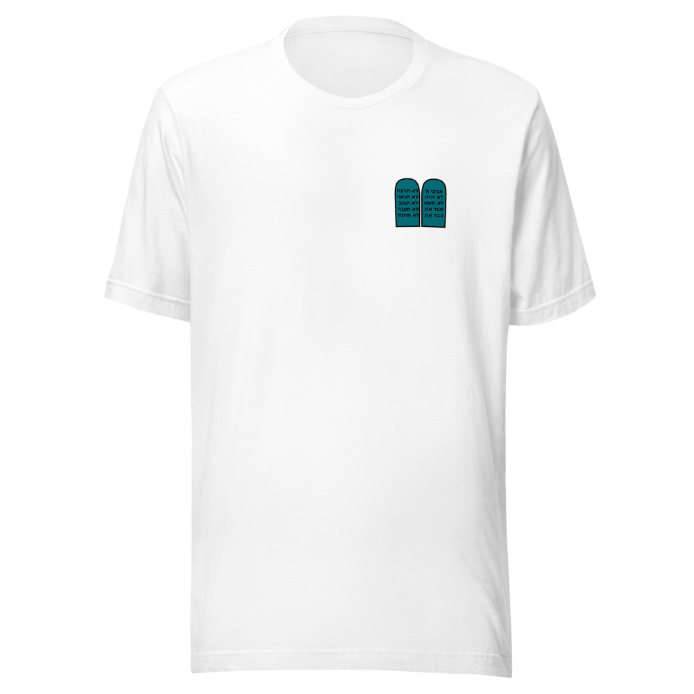 Ten Commandments Tablets Minimalist - Unisex T-shirt