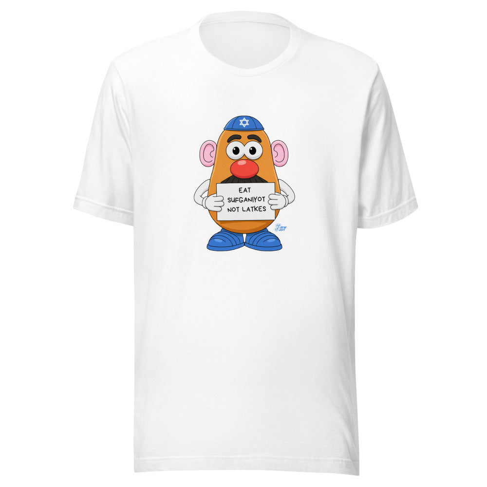 Eat Sufganiyot Not Latkes - Unisex T-shirt