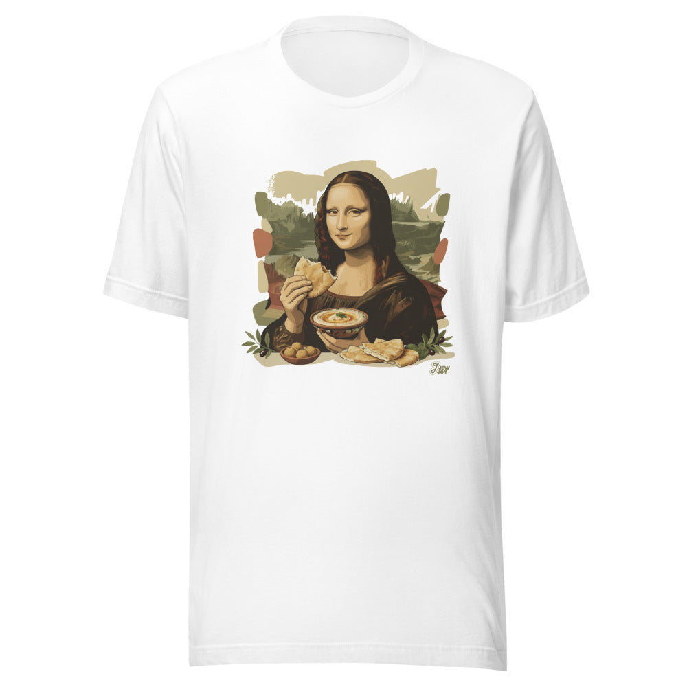 Mona Lisa Hummus - Unisex T-shirt