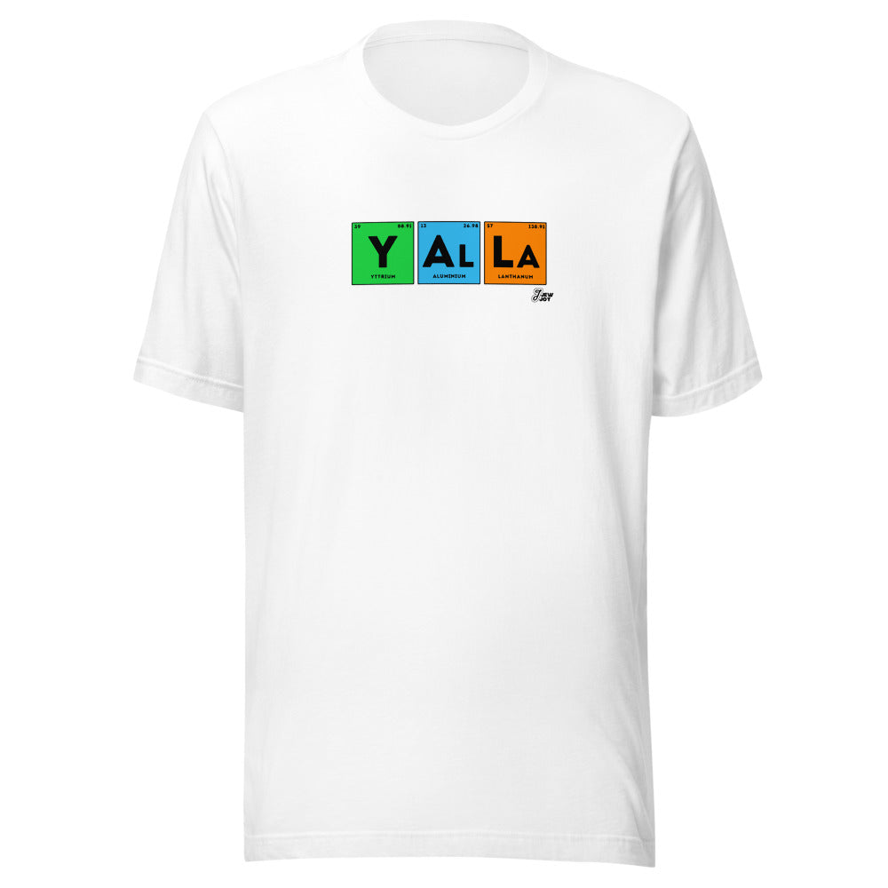 Yalla Periodic Table - Unisex T-shirt