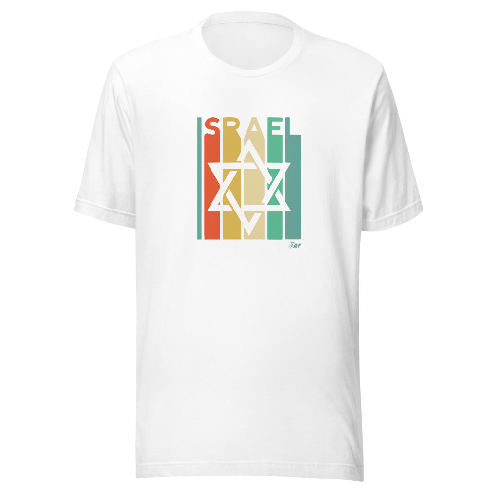 Israel Retro Stripes - Unisex T-shirt