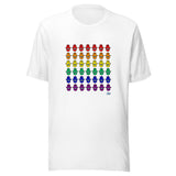 Rainbow Hamsa Grid - Unisex T-shirt
