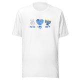 Peace Love Light 2 - Unisex T-shirt
