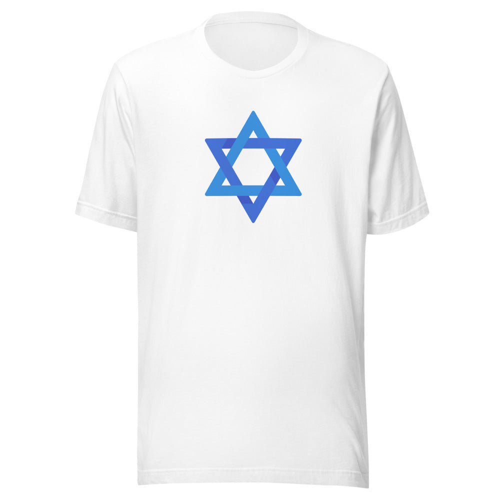Star of David Blue - Unisex T-shirt