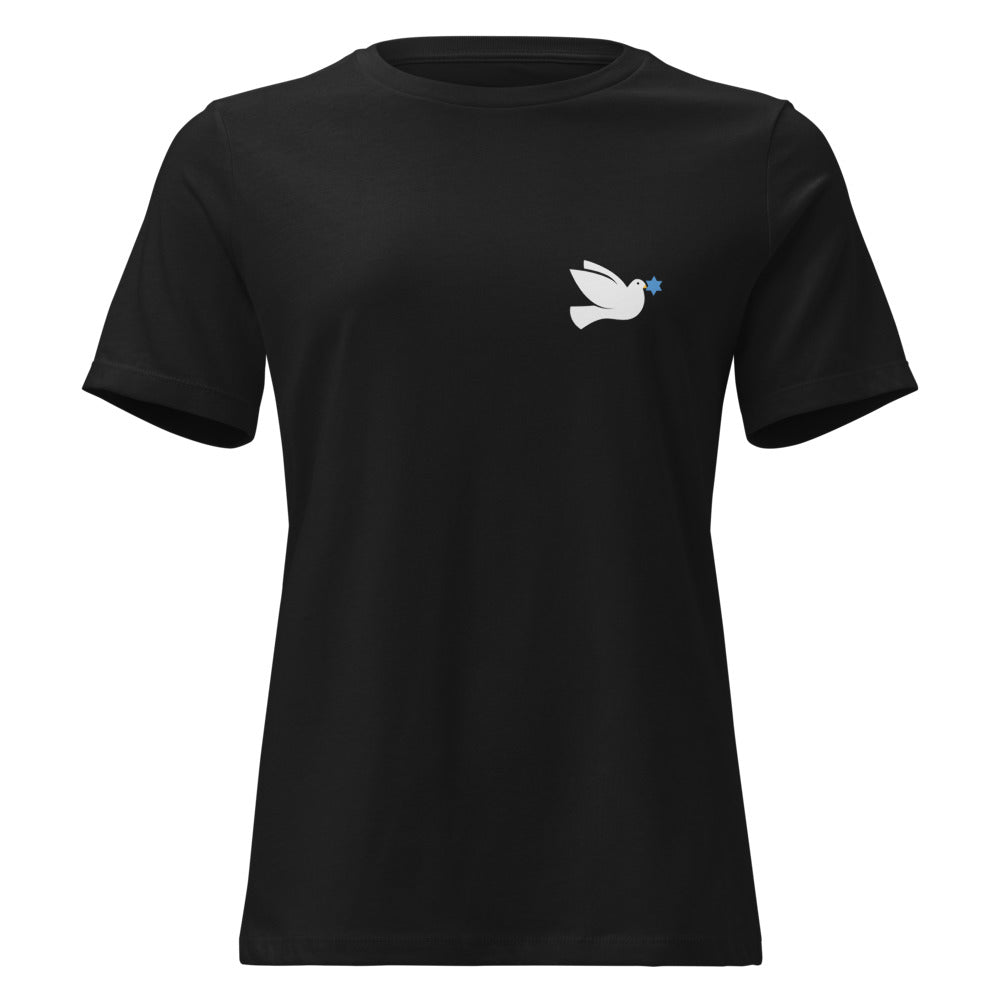 Peace Dove Star of David - Women's T-shirt