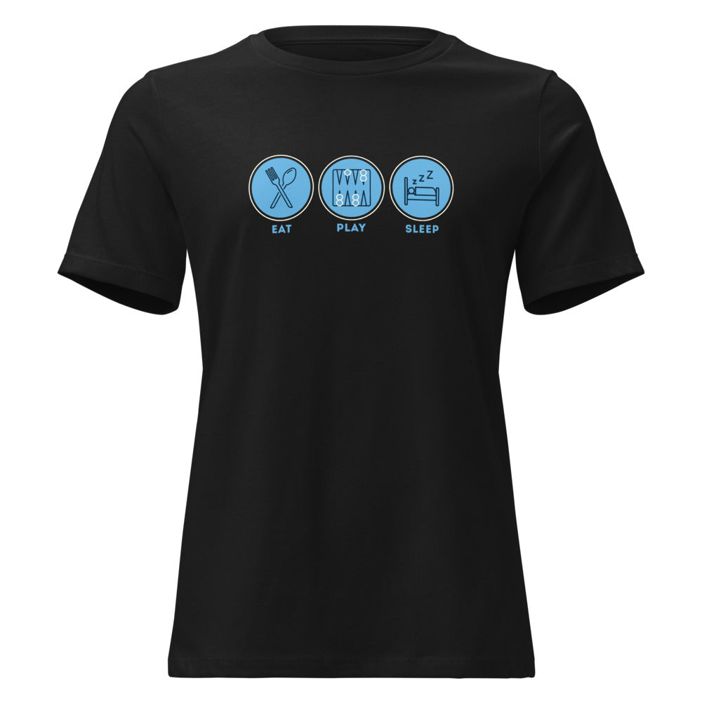 Eat Play Sleep Shesh Besh - Women's T-shirt