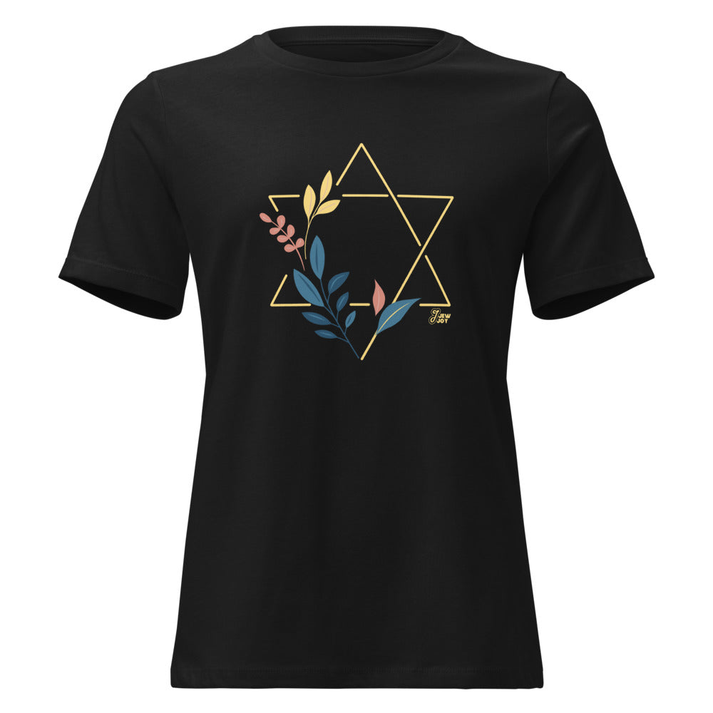 Star of David Nature - Women's T-shirt