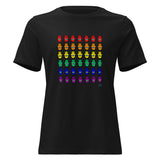 Rainbow Hamsa Grid - Women's T-shirt