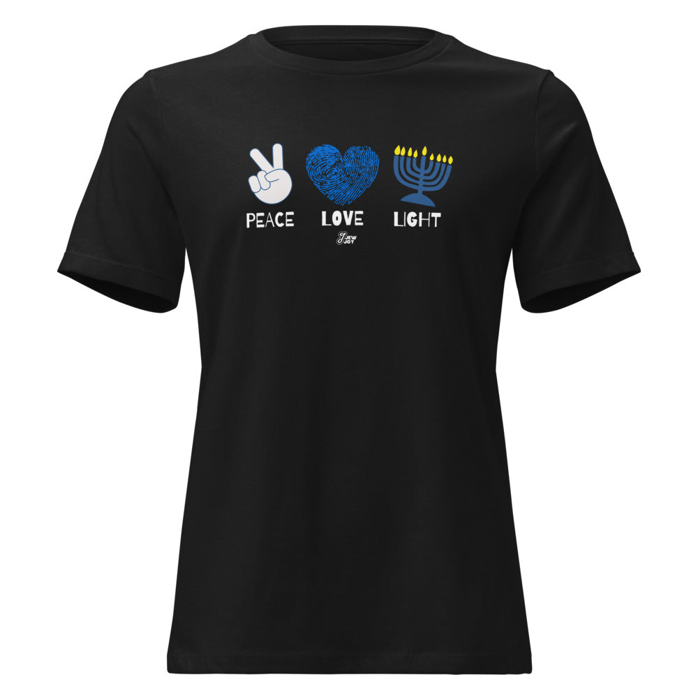 Peace Love Light 2 - Women's T-shirt