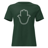 Hamsa Outline - Women's T-shirt