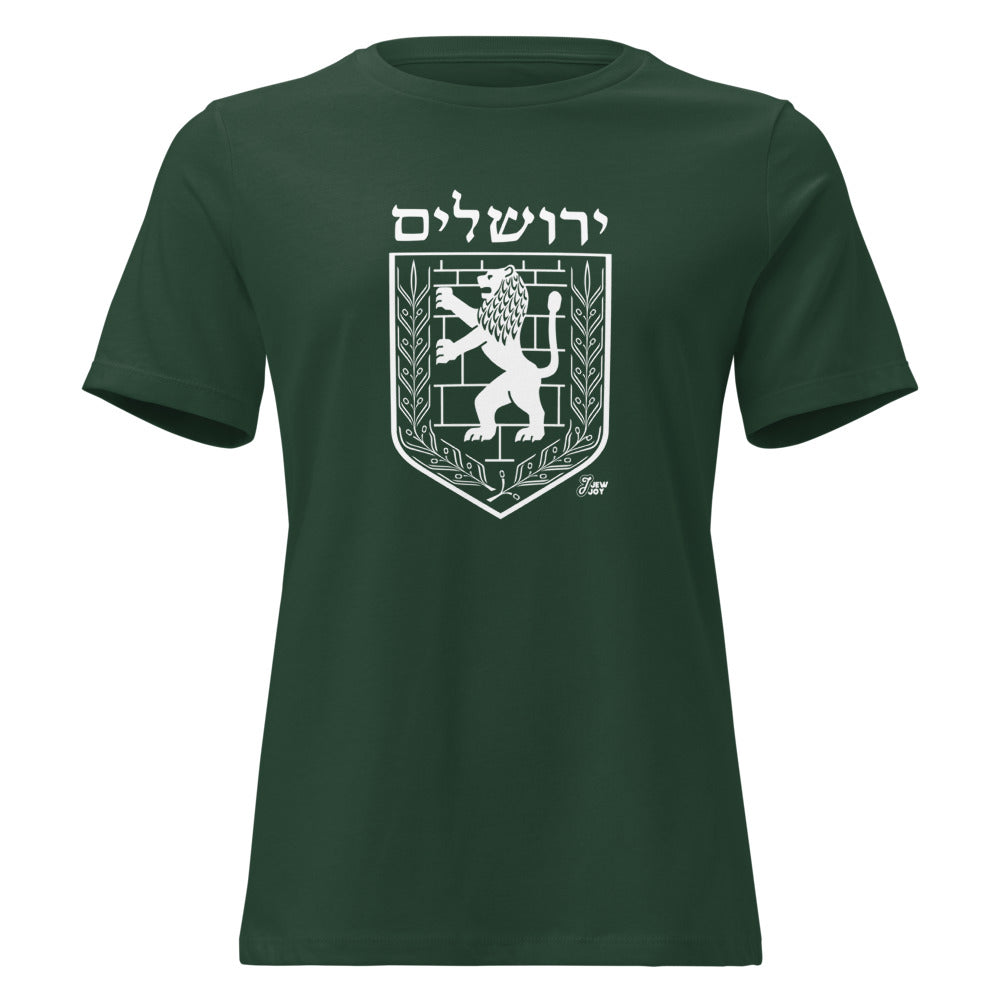 Jerusalem Lion Crest - Women's T-shirt
