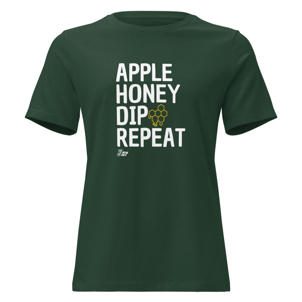 Apple Honey Dip Repeat - Women's T-shirt