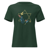 Star of David Nature - Women's T-shirt