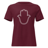 Hamsa Outline - Women's T-shirt