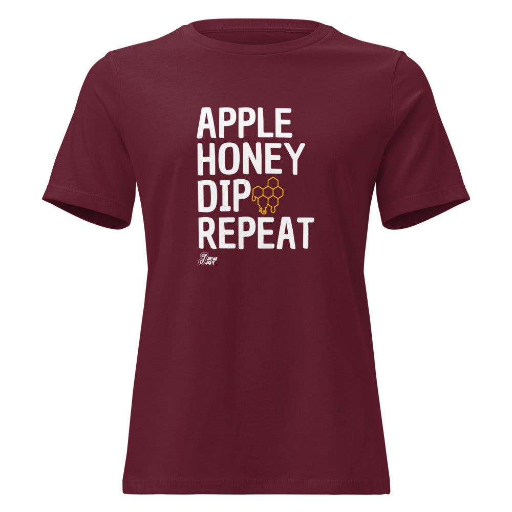 Apple Honey Dip Repeat - Women's T-shirt