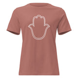Hamsa Outline - Women's T-shirt