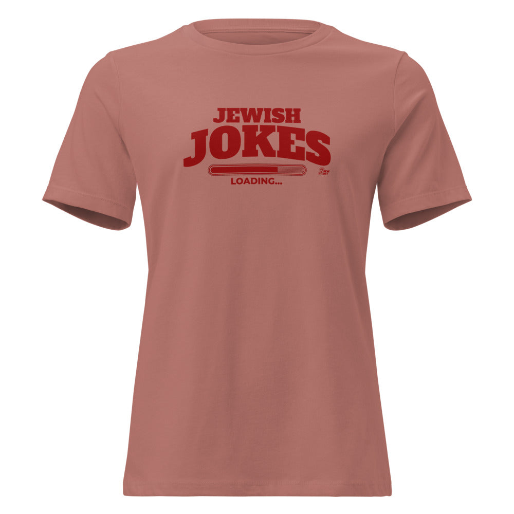 Jewish Jokes Loading - Women's T-shirt