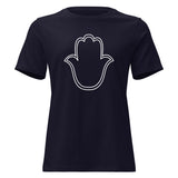 Hamsa Outline - Women's T-shirt