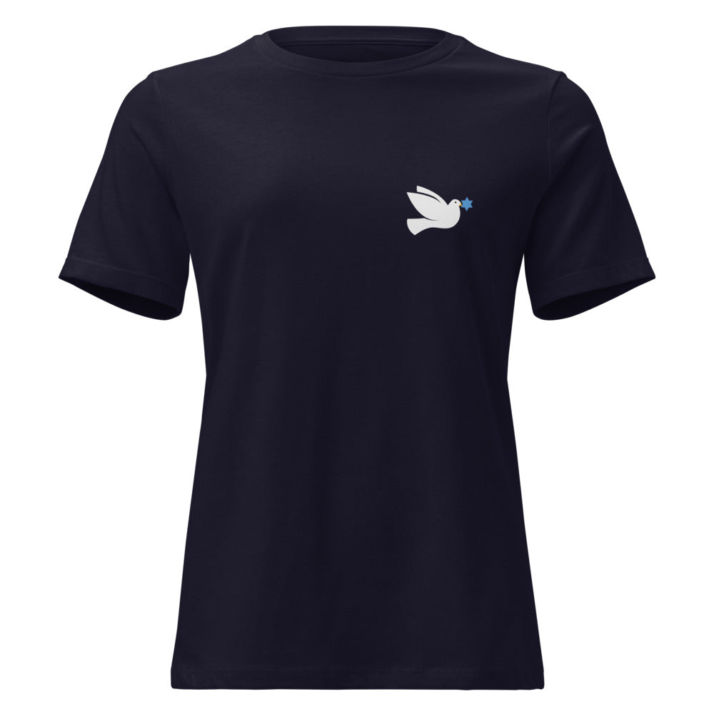 Peace Dove Star of David - Women's T-shirt