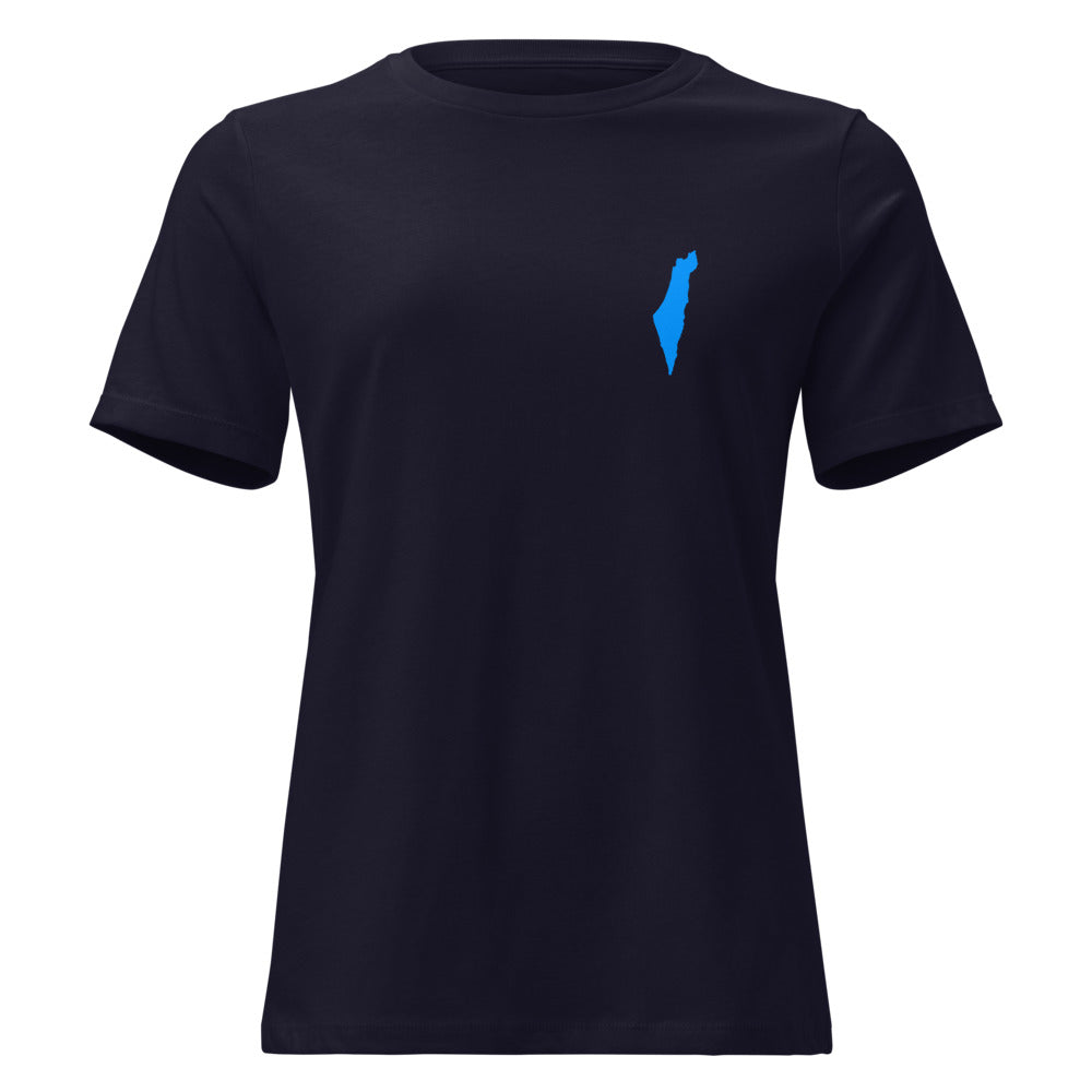 Israel Map Minimalist - Women's T-shirt