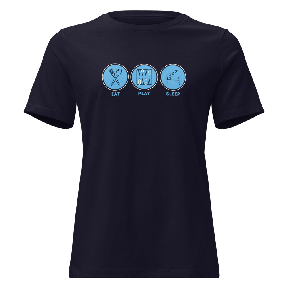 Eat Play Sleep Shesh Besh - Women's T-shirt