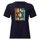 Israel Retro Stripes - Women's T-shirt