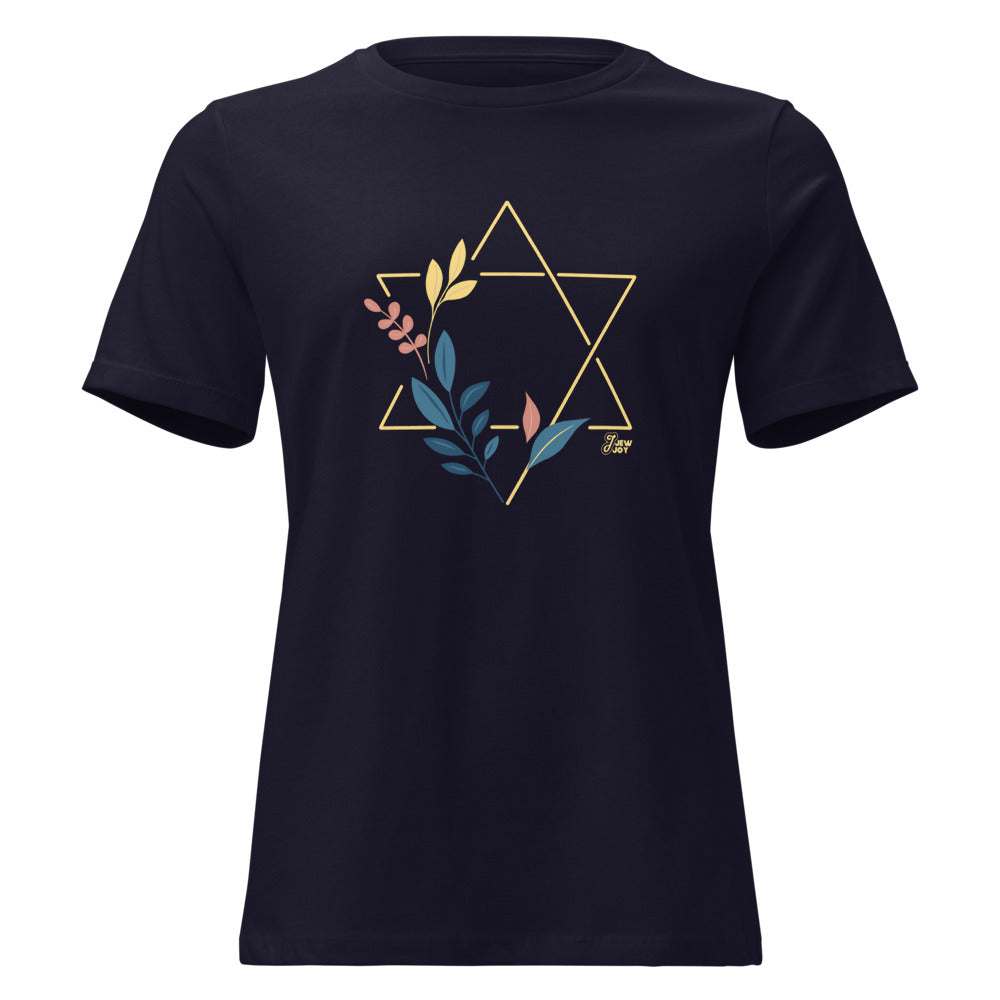 Star of David Nature - Women's T-shirt