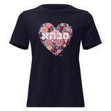 Savta Floral Heart - Women's T-shirt