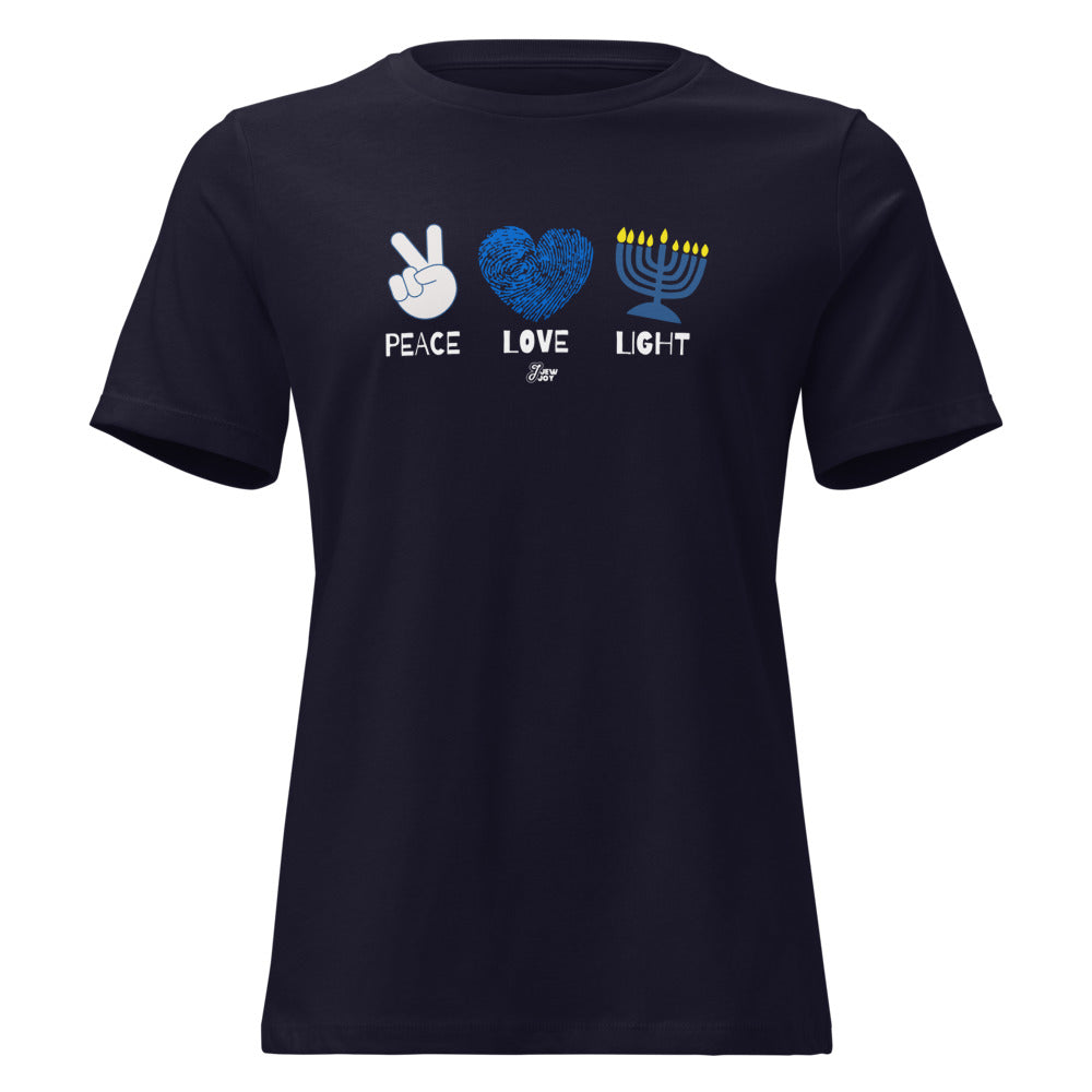 Peace Love Light 2 - Women's T-shirt