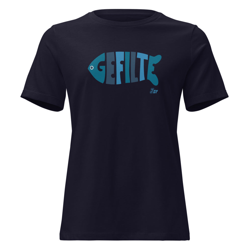Gefilte Fish Blue - Women's T-shirt