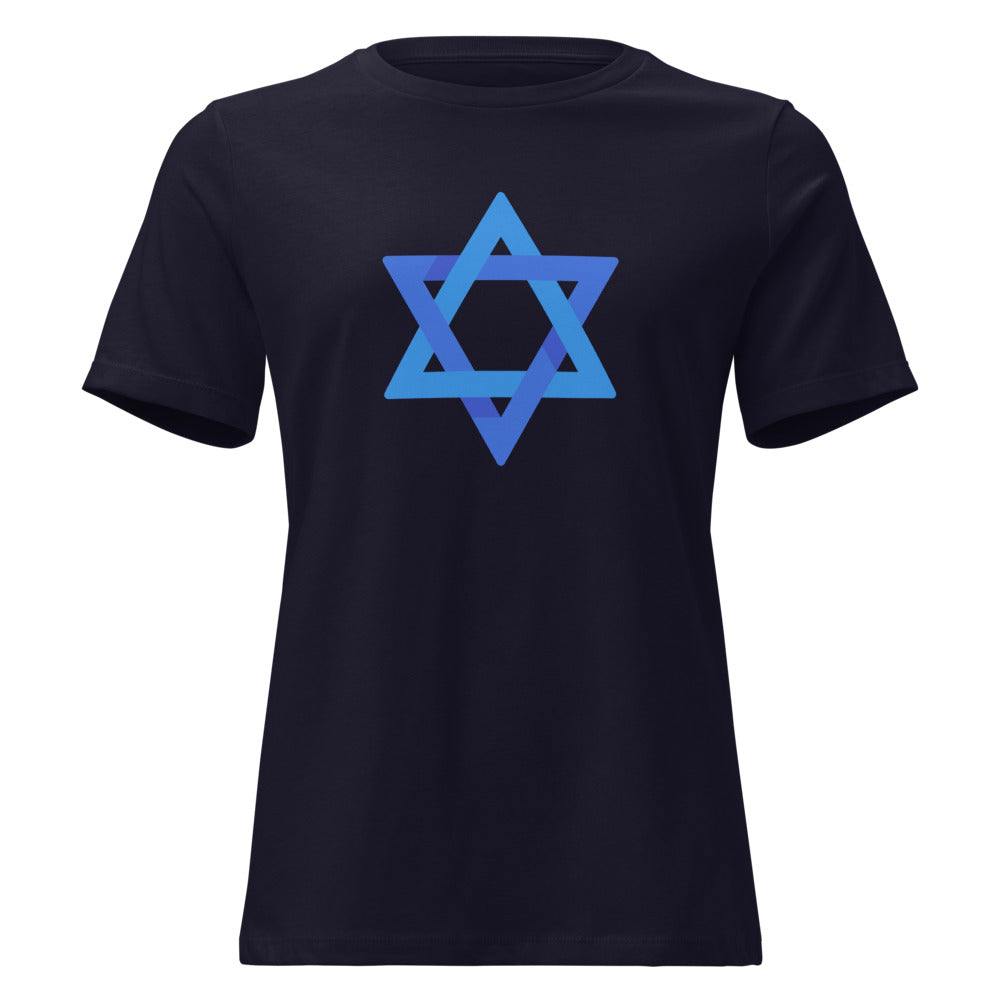 Star of David Blue - Women's T-shirt