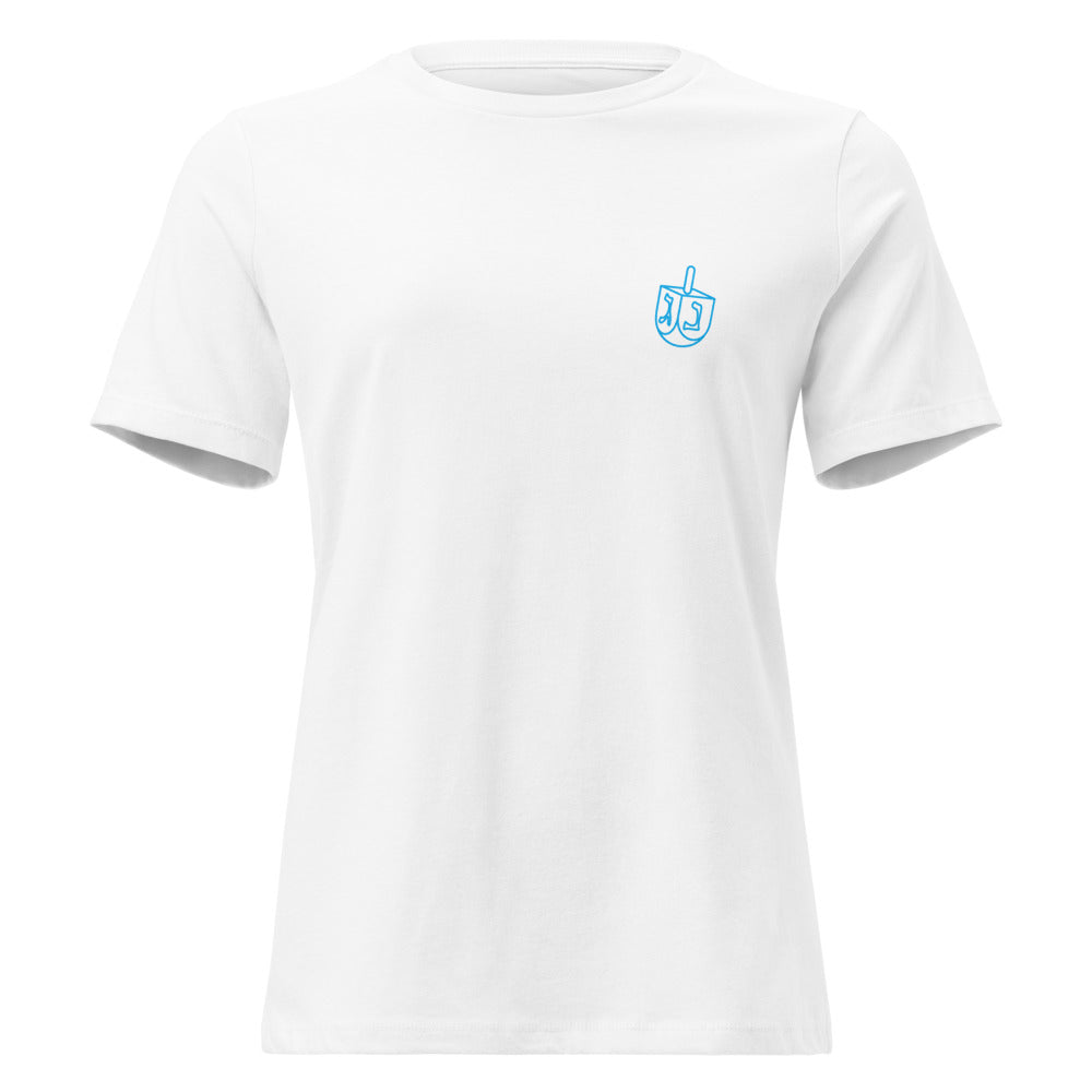 Dreidel Outline Minimalist - Women's T-shirt