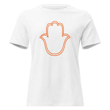 Hamsa Outline - Women's T-shirt