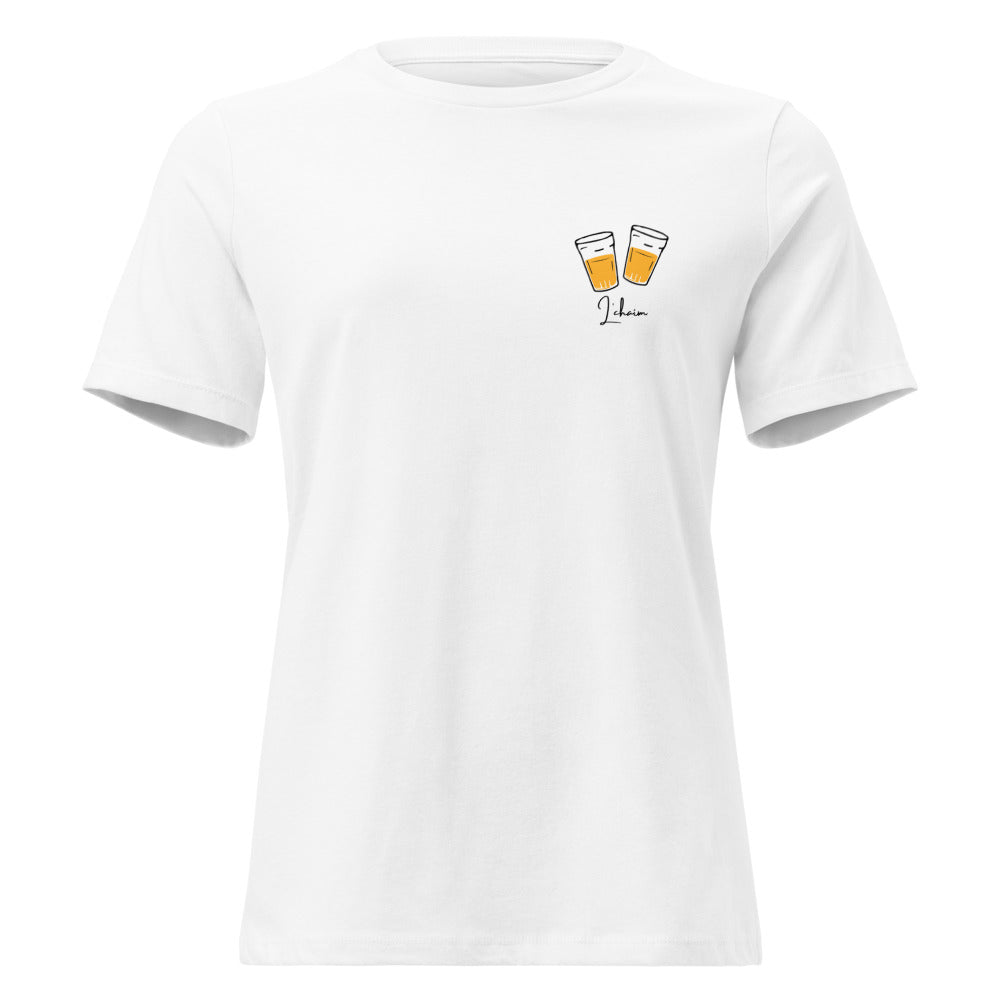 L'chaim Beer Glasses - Women's T-shirt