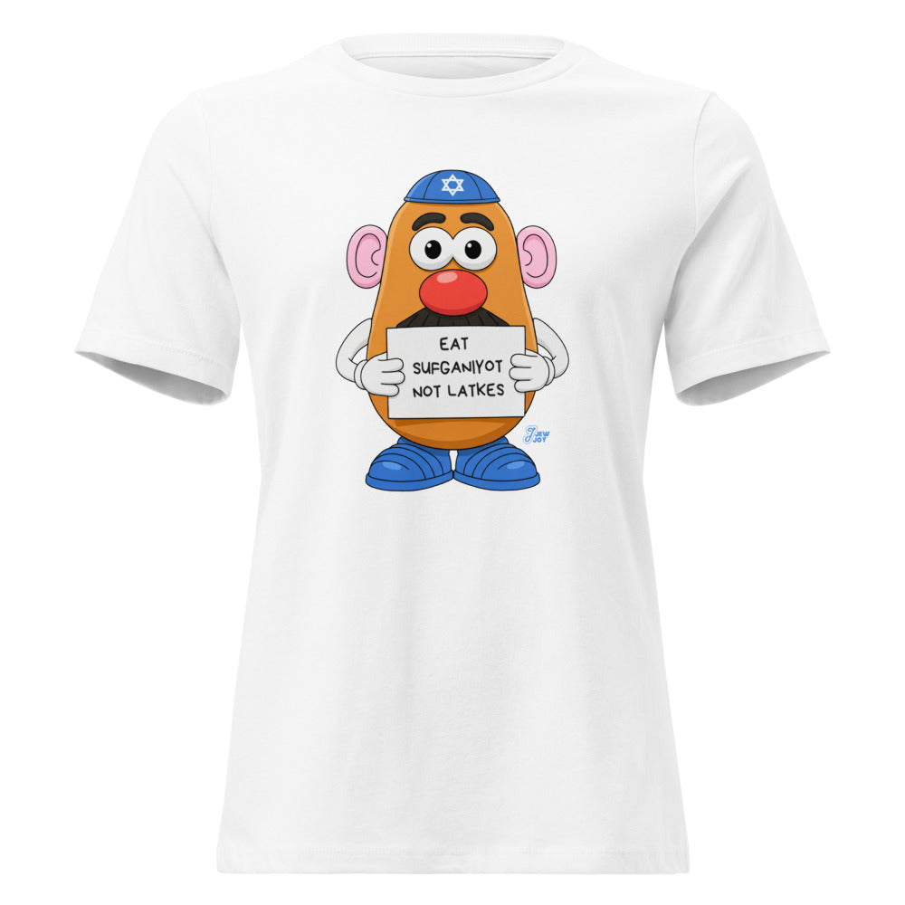 Eat Sufganiyot Not Latkes - Women's T-shirt