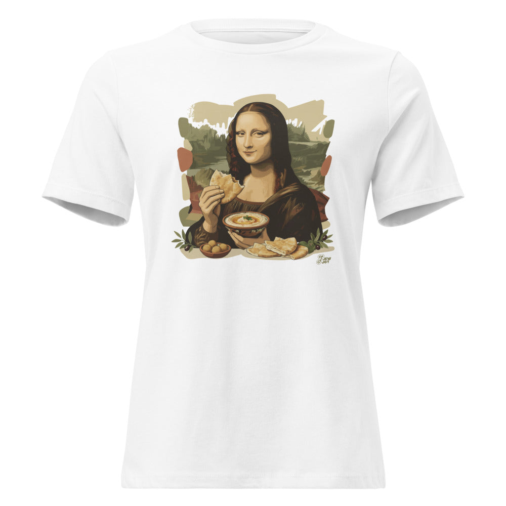 Mona Lisa Hummus - Women's T-shirt