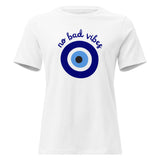 No Bad Vibes Evil Eye - Women's T-shirt