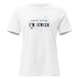 I'm Not Yelling I'm Jewish - Women's T-shirt