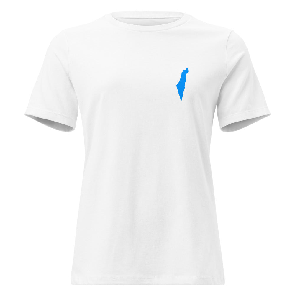 Israel Map Minimalist - Women's T-shirt