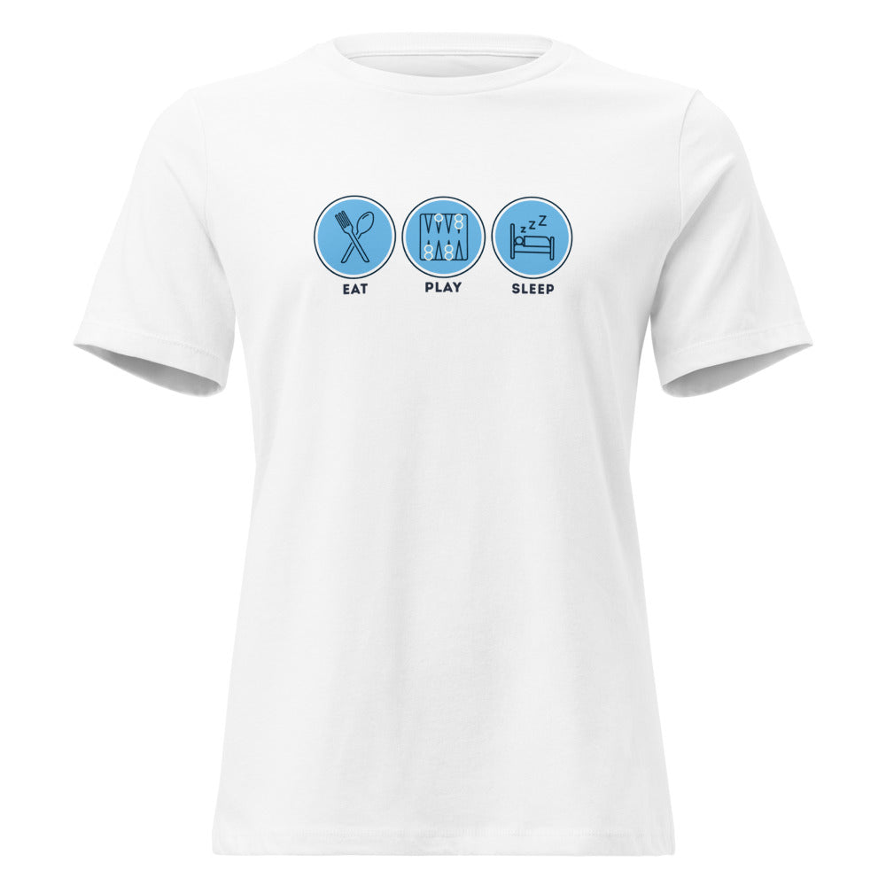 Eat Play Sleep Shesh Besh - Women's T-shirt
