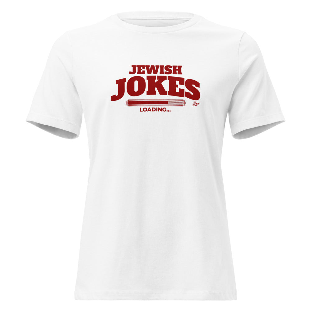 Jewish Jokes Loading - Women's T-shirt