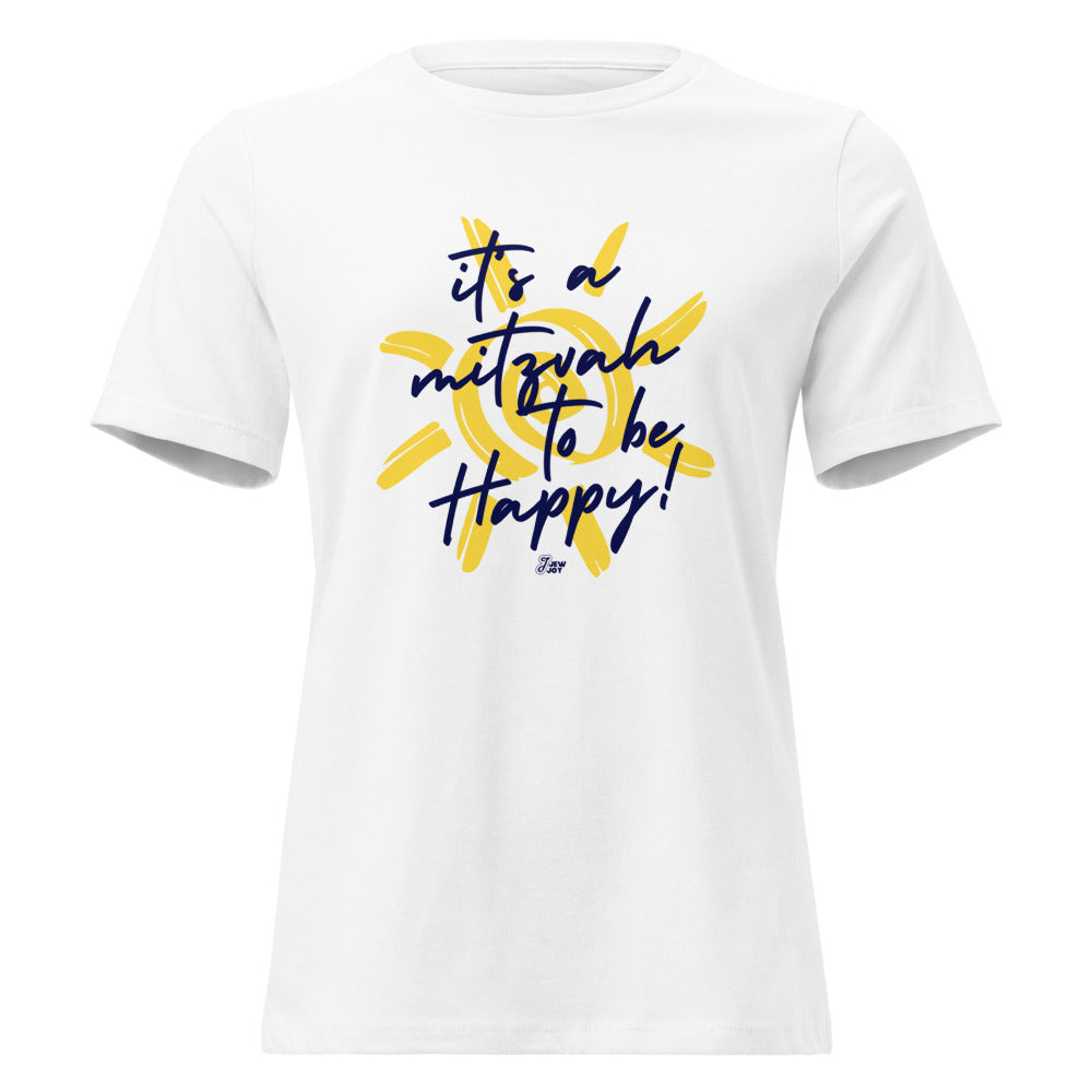 It's a Mitzvah to Be Happy - Women's T-shirt